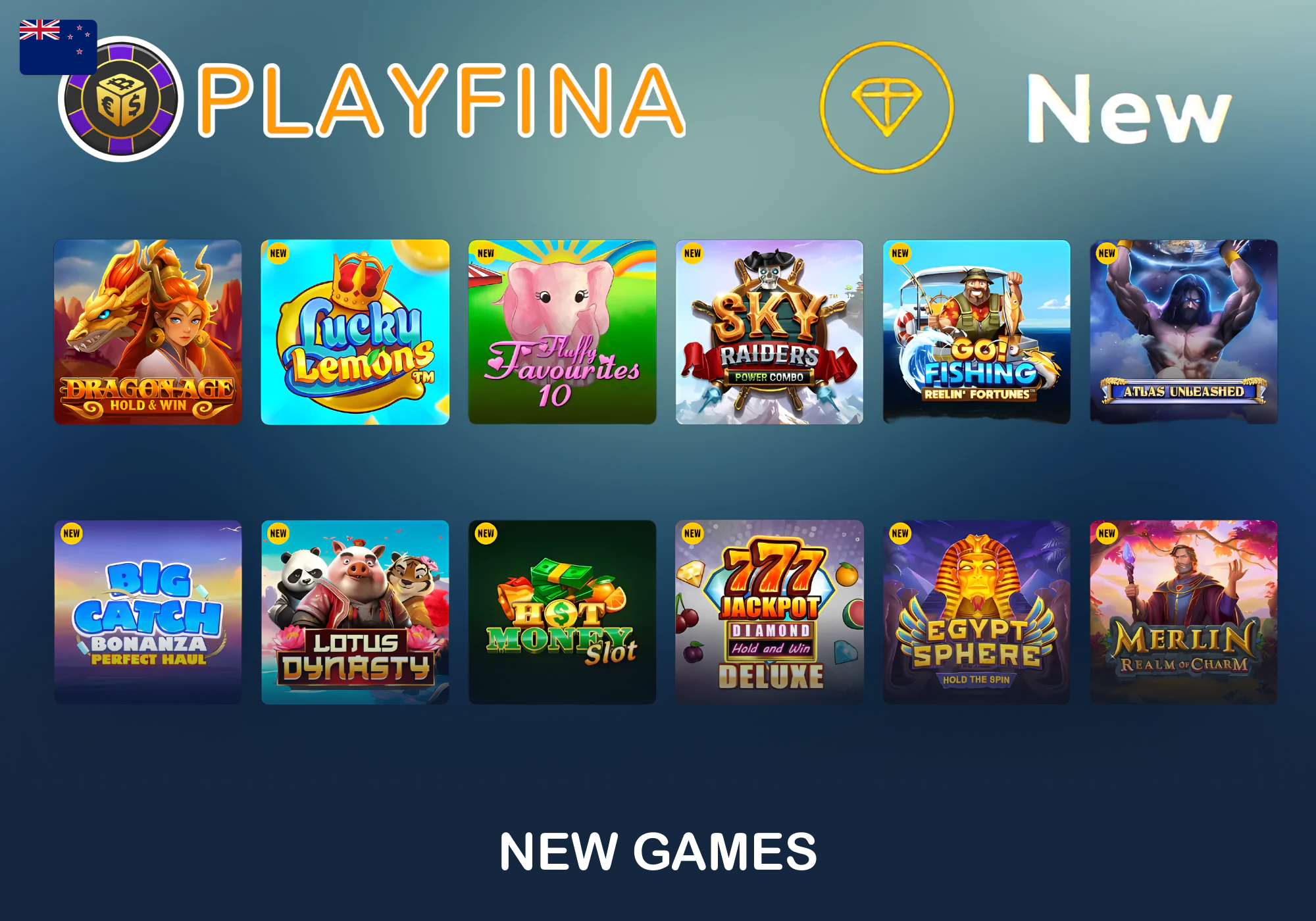 Latest Game Releases for New Zealand Players at Playfina