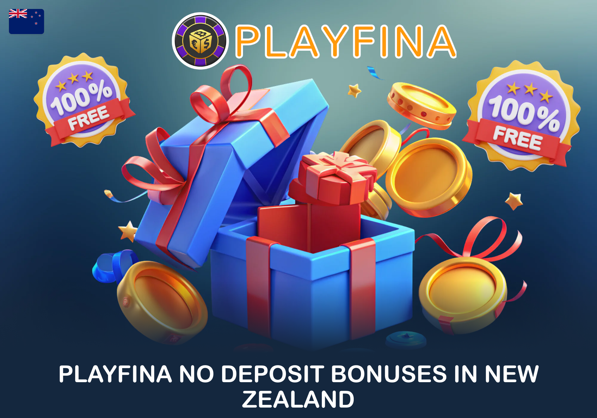 No Deposit promotions for players at Playfina New Zealand