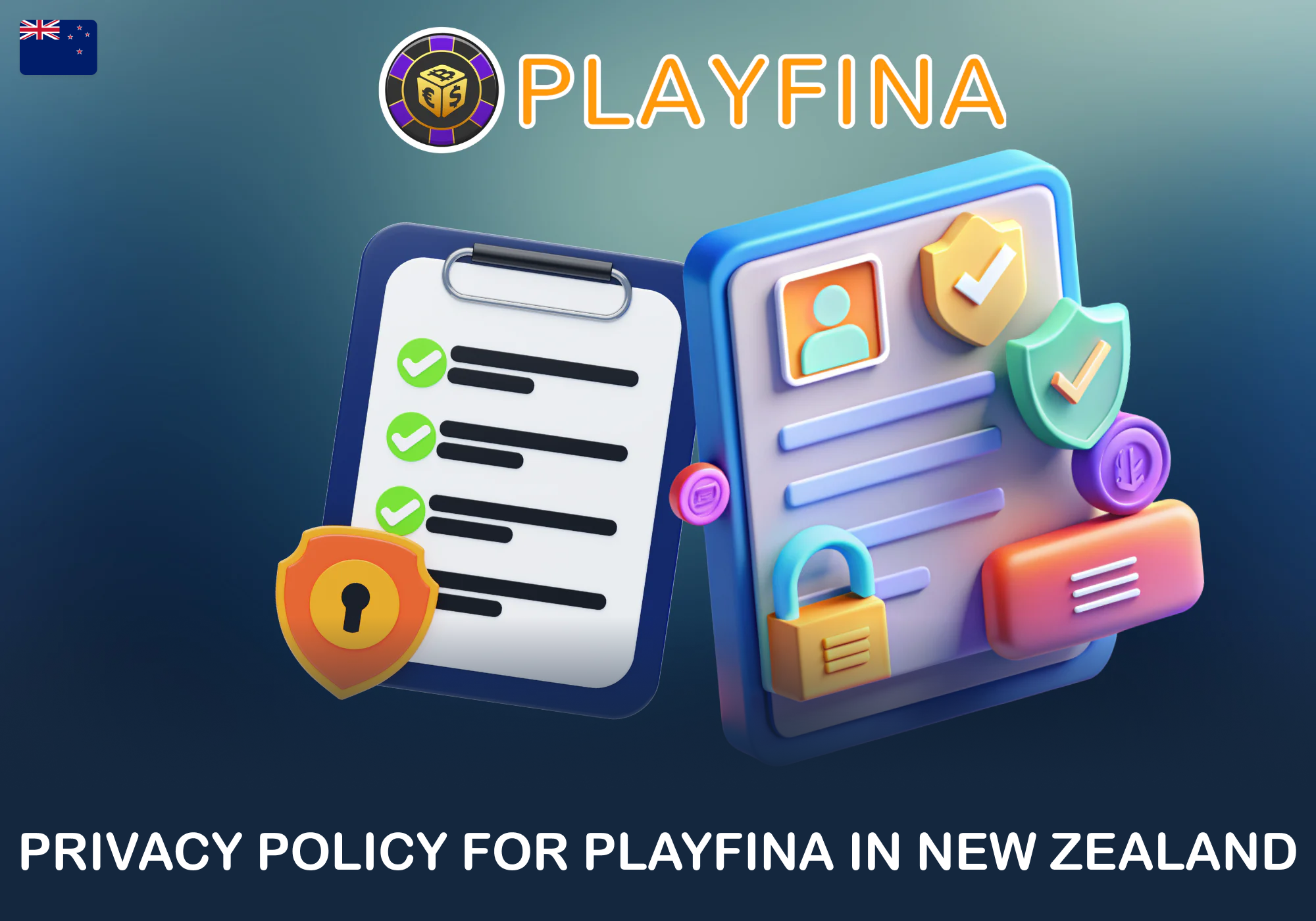 Privacy policy information - Playfina New Zealand