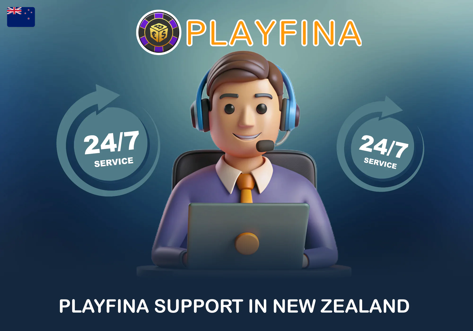24/7 Customer Support for Playfina Users in New Zealand