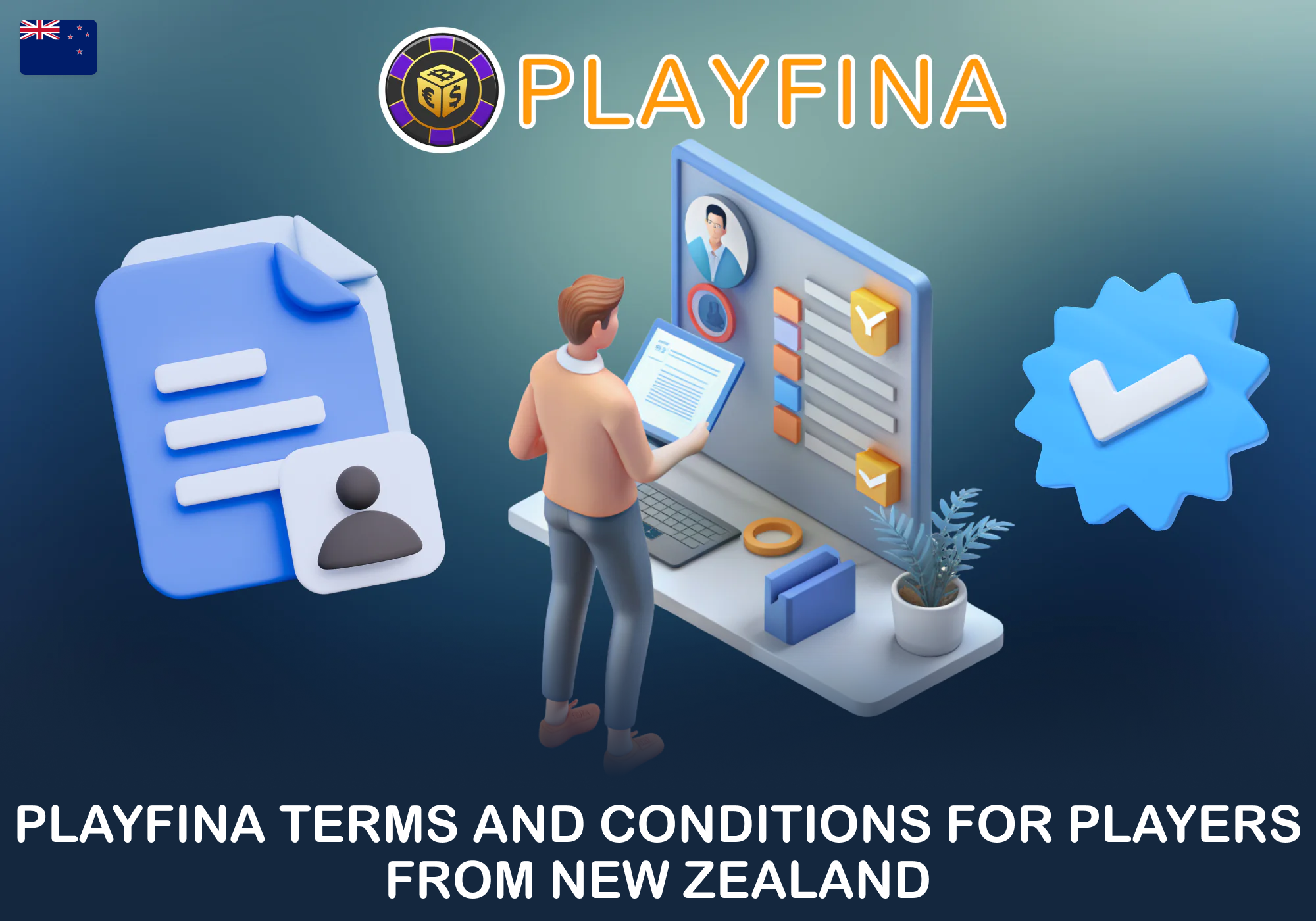 Terms and conditions you should know before playing at Playfina New Zealand